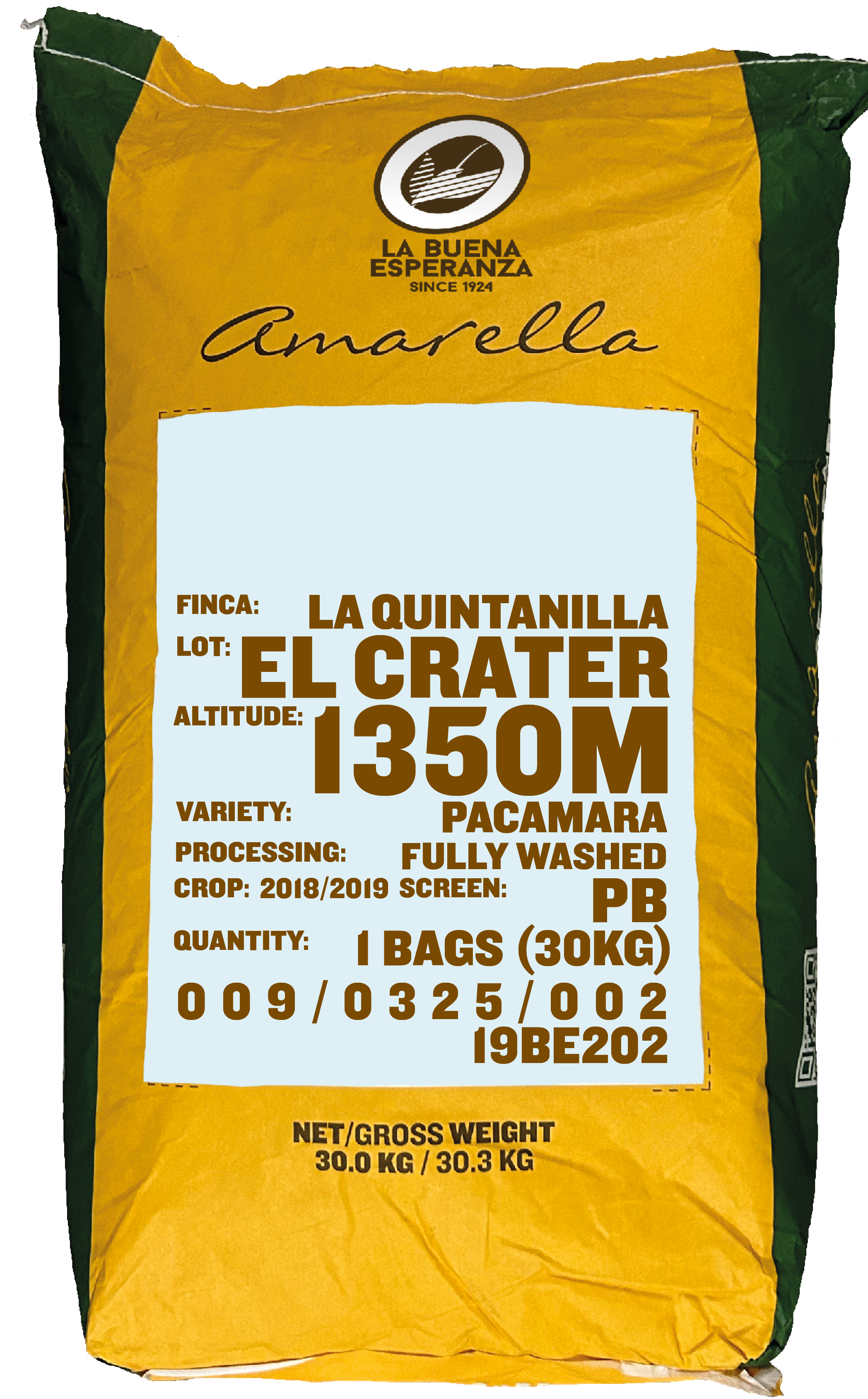 El Crater, Pacamara